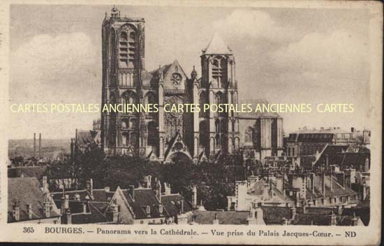 Cartes postales anciennes > CARTES POSTALES > carte postale ancienne > cartes-postales-ancienne.com Cher  Bourges
