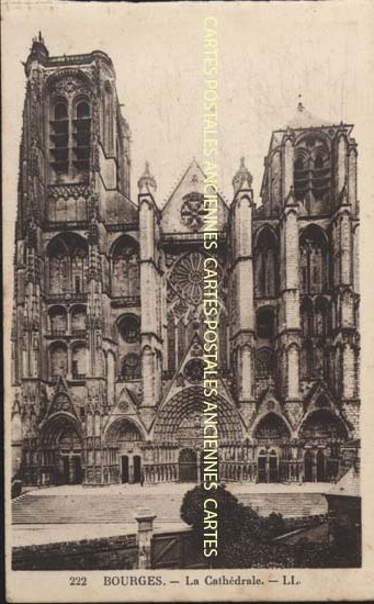 Cartes postales anciennes > CARTES POSTALES > carte postale ancienne > cartes-postales-ancienne.com Cher  Bourges
