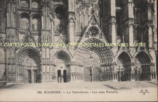 Cartes postales anciennes > CARTES POSTALES > carte postale ancienne > cartes-postales-ancienne.com Cher  Bourges