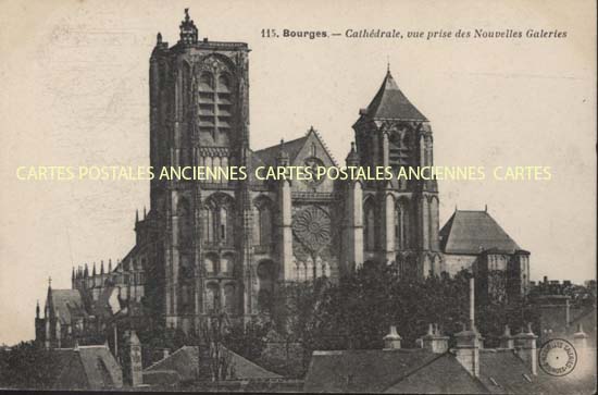 Cartes postales anciennes > CARTES POSTALES > carte postale ancienne > cartes-postales-ancienne.com Cher  Bourges