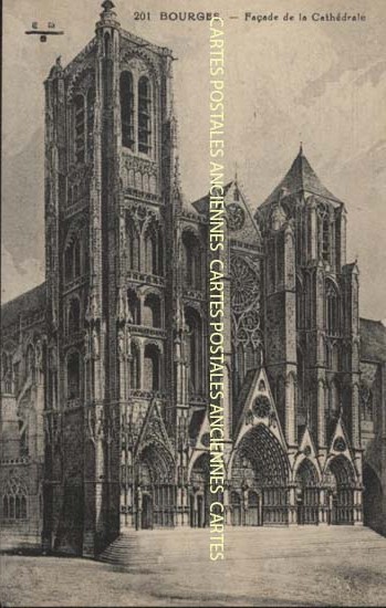 Cartes postales anciennes > CARTES POSTALES > carte postale ancienne > cartes-postales-ancienne.com Cher  Bourges