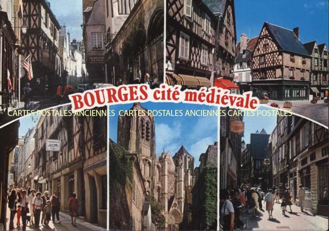 Cartes postales anciennes > CARTES POSTALES > carte postale ancienne > cartes-postales-ancienne.com Cher  Bourges