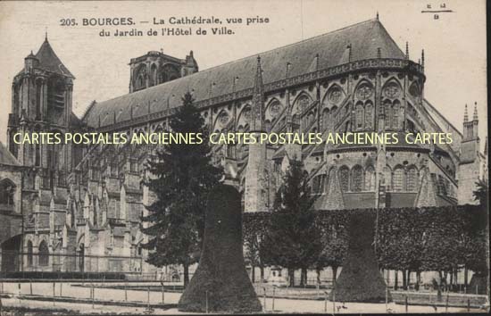 Cartes postales anciennes > CARTES POSTALES > carte postale ancienne > cartes-postales-ancienne.com Cher  Bourges