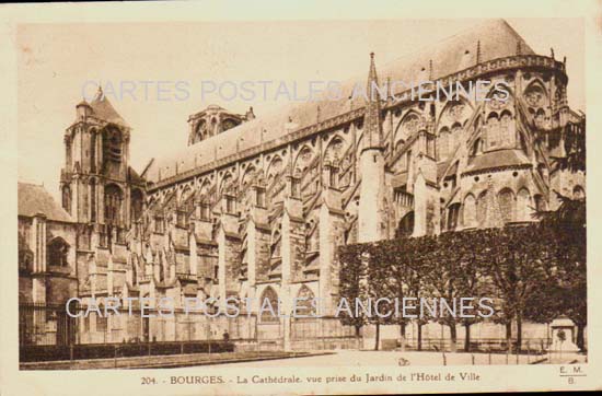 Cartes postales anciennes > CARTES POSTALES > carte postale ancienne > cartes-postales-ancienne.com Cher  Bourges