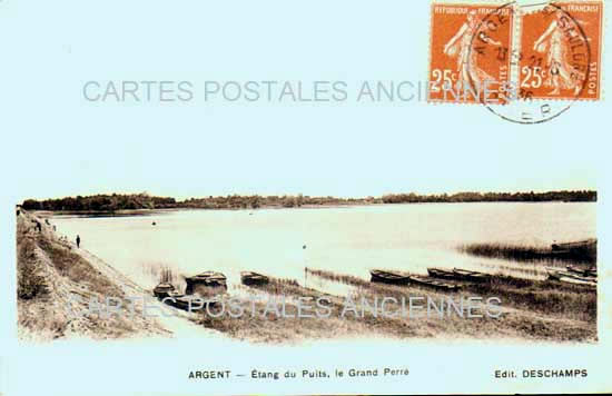 Cartes postales anciennes > CARTES POSTALES > carte postale ancienne > cartes-postales-ancienne.com Centre val de loire  Cher Argent Sur Sauldre