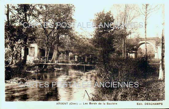 Cartes postales anciennes > CARTES POSTALES > carte postale ancienne > cartes-postales-ancienne.com Centre val de loire  Cher Argent Sur Sauldre