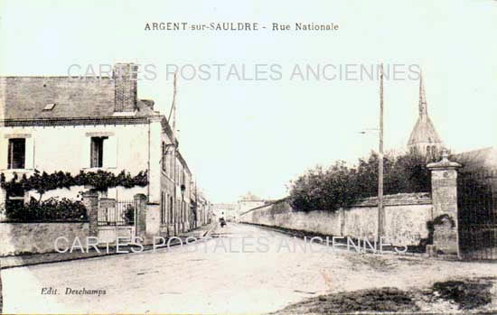 Cartes postales anciennes > CARTES POSTALES > carte postale ancienne > cartes-postales-ancienne.com Centre val de loire  Cher Argent Sur Sauldre