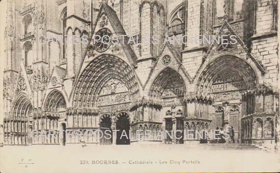 Cartes postales anciennes > CARTES POSTALES > carte postale ancienne > cartes-postales-ancienne.com Cher  Bourges