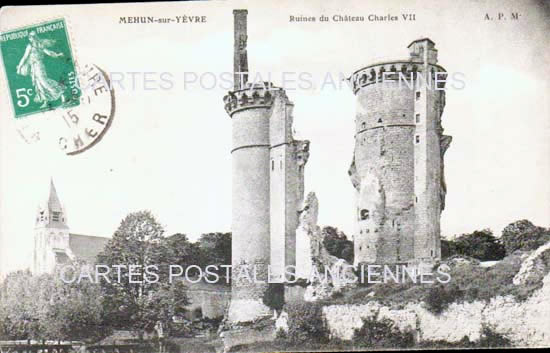 Cartes postales anciennes > CARTES POSTALES > carte postale ancienne > cartes-postales-ancienne.com Centre val de loire  Cher Mehun Sur Yevre