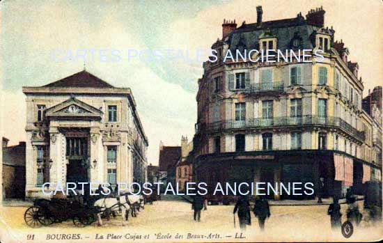 Cartes postales anciennes > CARTES POSTALES > carte postale ancienne > cartes-postales-ancienne.com Cher  Bourges