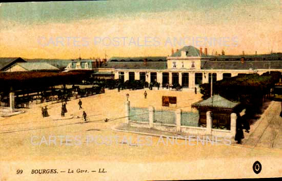 Cartes postales anciennes > CARTES POSTALES > carte postale ancienne > cartes-postales-ancienne.com Cher  Bourges
