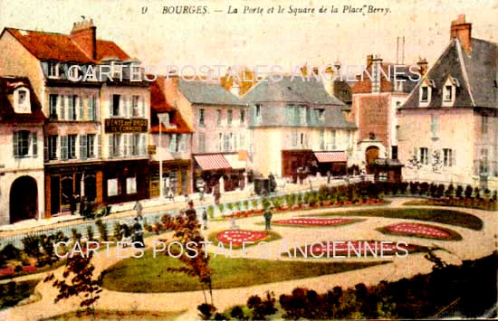 Cartes postales anciennes > CARTES POSTALES > carte postale ancienne > cartes-postales-ancienne.com Cher  Bourges