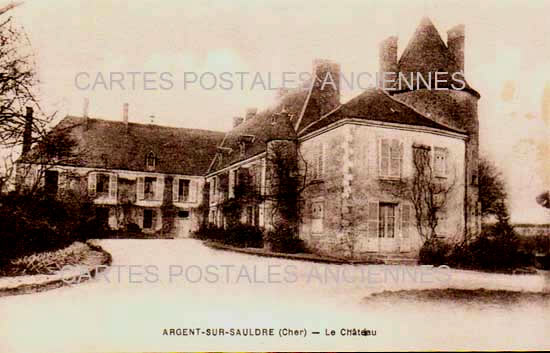 Cartes postales anciennes > CARTES POSTALES > carte postale ancienne > cartes-postales-ancienne.com Cher  Argent Sur Sauldre