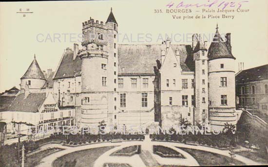 Cartes postales anciennes > CARTES POSTALES > carte postale ancienne > cartes-postales-ancienne.com Cher  Bourges