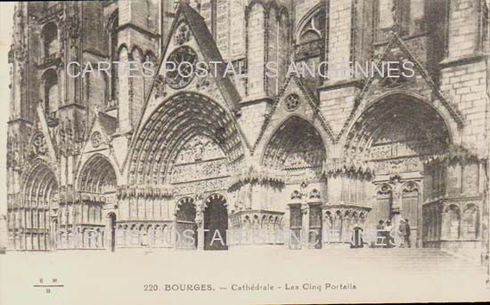 Cartes postales anciennes > CARTES POSTALES > carte postale ancienne > cartes-postales-ancienne.com Cher  Bourges