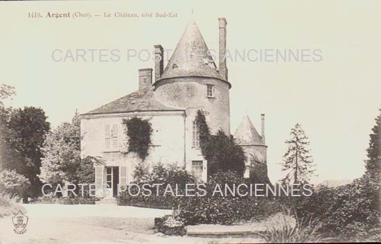 Cartes postales anciennes > CARTES POSTALES > carte postale ancienne > cartes-postales-ancienne.com Cher  Argent Sur Sauldre