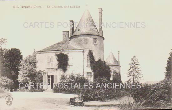 Cartes postales anciennes > CARTES POSTALES > carte postale ancienne > cartes-postales-ancienne.com Centre val de loire  Cher Argent Sur Sauldre