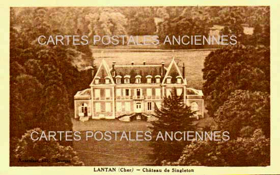 Cartes postales anciennes > CARTES POSTALES > carte postale ancienne > cartes-postales-ancienne.com Centre val de loire  Cher Lantan
