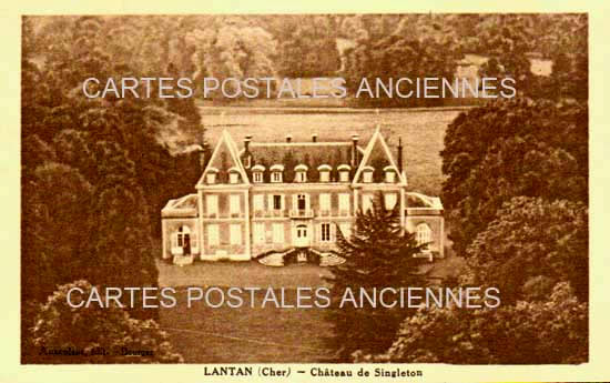 Cartes postales anciennes > CARTES POSTALES > carte postale ancienne > cartes-postales-ancienne.com Cher  Lantan