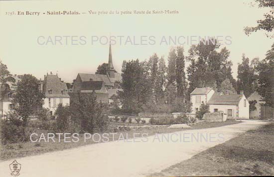 Cartes postales anciennes > CARTES POSTALES > carte postale ancienne > cartes-postales-ancienne.com Centre val de loire  Cher Saint Palais
