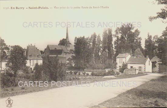 Cartes postales anciennes > CARTES POSTALES > carte postale ancienne > cartes-postales-ancienne.com Cher  Saint Palais