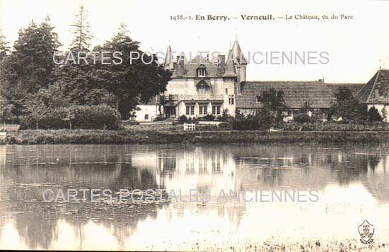 Cartes postales anciennes > CARTES POSTALES > carte postale ancienne > cartes-postales-ancienne.com Cher  Verneuil
