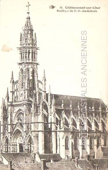 Cartes postales anciennes > CARTES POSTALES > carte postale ancienne > cartes-postales-ancienne.com Cher  Chateauneuf Sur Cher