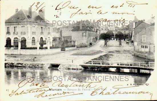 Cartes postales anciennes > CARTES POSTALES > carte postale ancienne > cartes-postales-ancienne.com Centre val de loire  Cher Vierzon