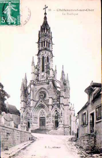 Cartes postales anciennes > CARTES POSTALES > carte postale ancienne > cartes-postales-ancienne.com Centre val de loire  Cher Chateauneuf Sur Cher