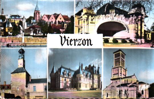 Cartes postales anciennes > CARTES POSTALES > carte postale ancienne > cartes-postales-ancienne.com Centre val de loire  Cher Vierzon