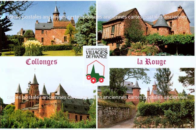 Cartes postales anciennes > CARTES POSTALES > carte postale ancienne > cartes-postales-ancienne.com Nouvelle aquitaine Correze Collonges La Rouge