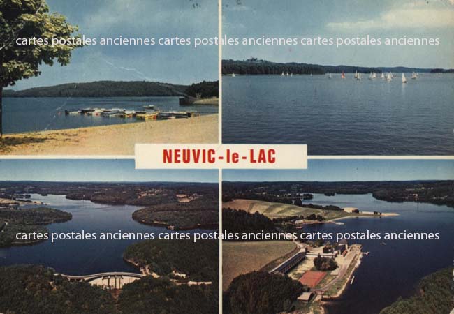 Cartes postales anciennes > CARTES POSTALES > carte postale ancienne > cartes-postales-ancienne.com Nouvelle aquitaine Correze Neuvic