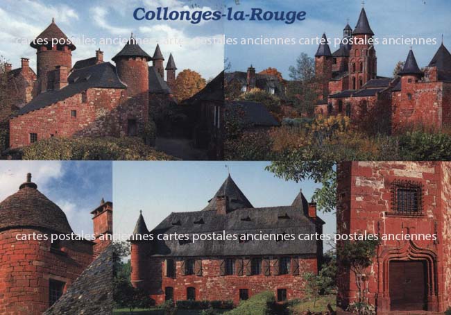 Cartes postales anciennes > CARTES POSTALES > carte postale ancienne > cartes-postales-ancienne.com Nouvelle aquitaine Correze Collonges La Rouge