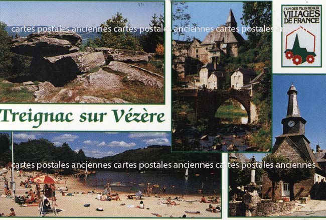 Cartes postales anciennes > CARTES POSTALES > carte postale ancienne > cartes-postales-ancienne.com Correze  Treignac