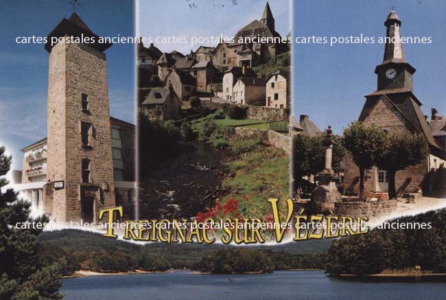 Cartes postales anciennes > CARTES POSTALES > carte postale ancienne > cartes-postales-ancienne.com Correze  Treignac