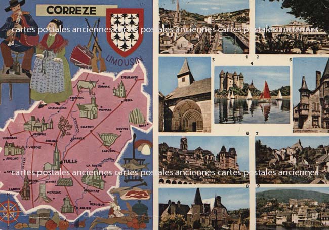 Cartes postales anciennes > CARTES POSTALES > carte postale ancienne > cartes-postales-ancienne.com Correze  Tulle