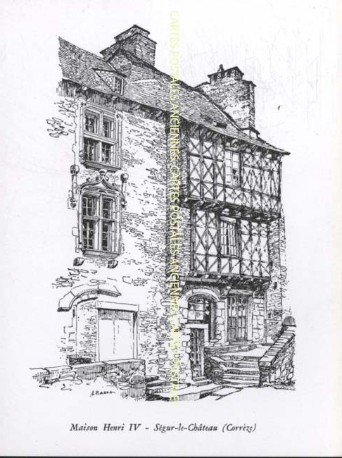 Cartes postales anciennes > CARTES POSTALES > carte postale ancienne > cartes-postales-ancienne.com Correze  Segur Le Chateau