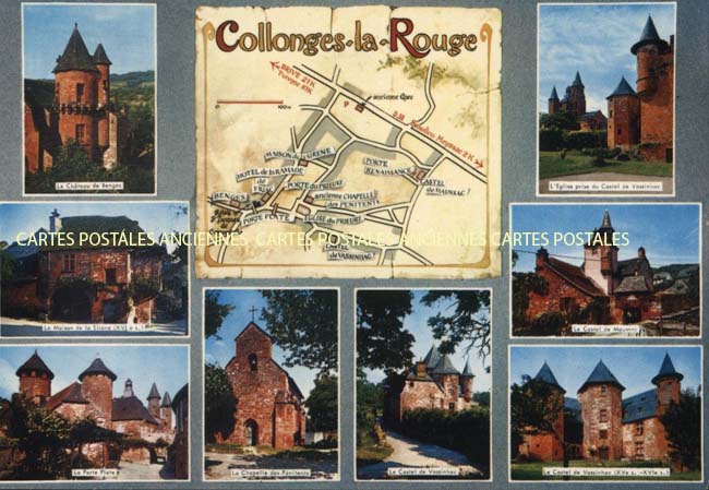 Cartes postales anciennes > CARTES POSTALES > carte postale ancienne > cartes-postales-ancienne.com Correze  Collonges La Rouge