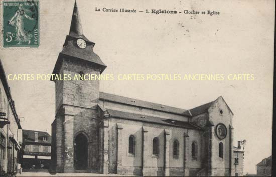 Cartes postales anciennes > CARTES POSTALES > carte postale ancienne > cartes-postales-ancienne.com Correze  Egletons