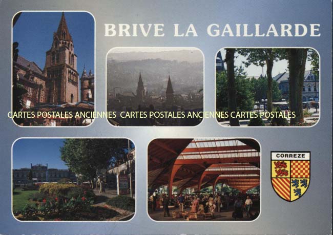 Cartes postales anciennes > CARTES POSTALES > carte postale ancienne > cartes-postales-ancienne.com Nouvelle aquitaine Correze Brive La Gaillarde
