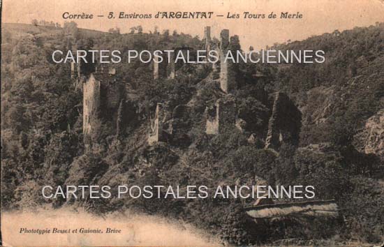 Cartes postales anciennes > CARTES POSTALES > carte postale ancienne > cartes-postales-ancienne.com Nouvelle aquitaine Correze Argentat