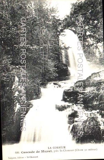 Cartes postales anciennes > CARTES POSTALES > carte postale ancienne > cartes-postales-ancienne.com Correze  Saint Chamant