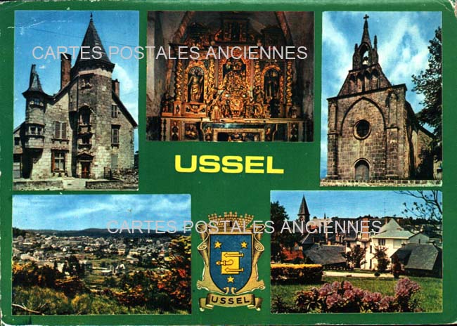 Cartes postales anciennes > CARTES POSTALES > carte postale ancienne > cartes-postales-ancienne.com Nouvelle aquitaine Correze Ussel