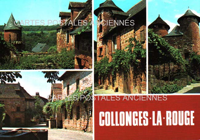 Cartes postales anciennes > CARTES POSTALES > carte postale ancienne > cartes-postales-ancienne.com Nouvelle aquitaine Correze Collonges La Rouge