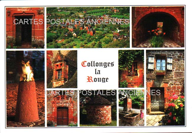 Cartes postales anciennes > CARTES POSTALES > carte postale ancienne > cartes-postales-ancienne.com Nouvelle aquitaine Correze Collonges La Rouge