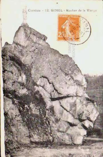 Cartes postales anciennes > CARTES POSTALES > carte postale ancienne > cartes-postales-ancienne.com Correze  Gimel Les Cascades