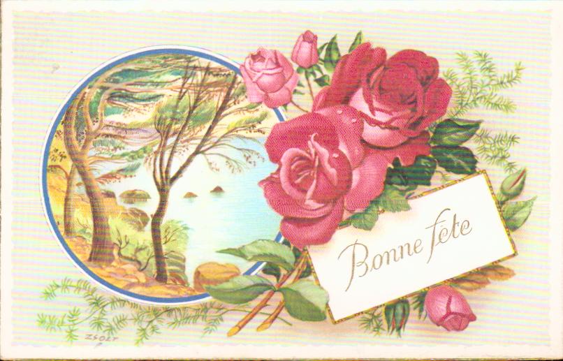 Cartes postales anciennes > CARTES POSTALES > carte postale ancienne > cartes-postales-ancienne.com Bonne fete