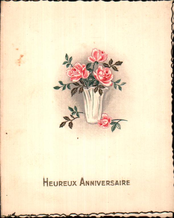 Cartes postales anciennes > CARTES POSTALES > carte postale ancienne > cartes-postales-ancienne.com Anniversaire