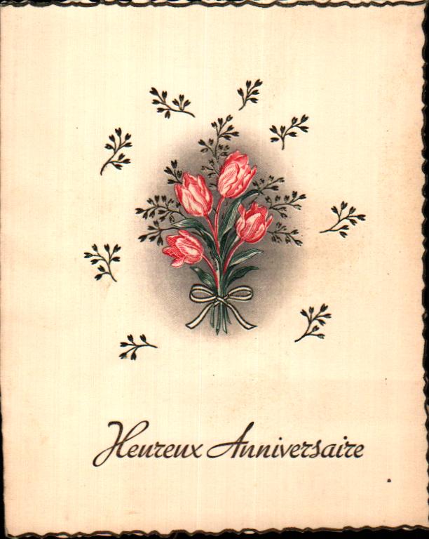 Cartes postales anciennes > CARTES POSTALES > carte postale ancienne > cartes-postales-ancienne.com Anniversaire