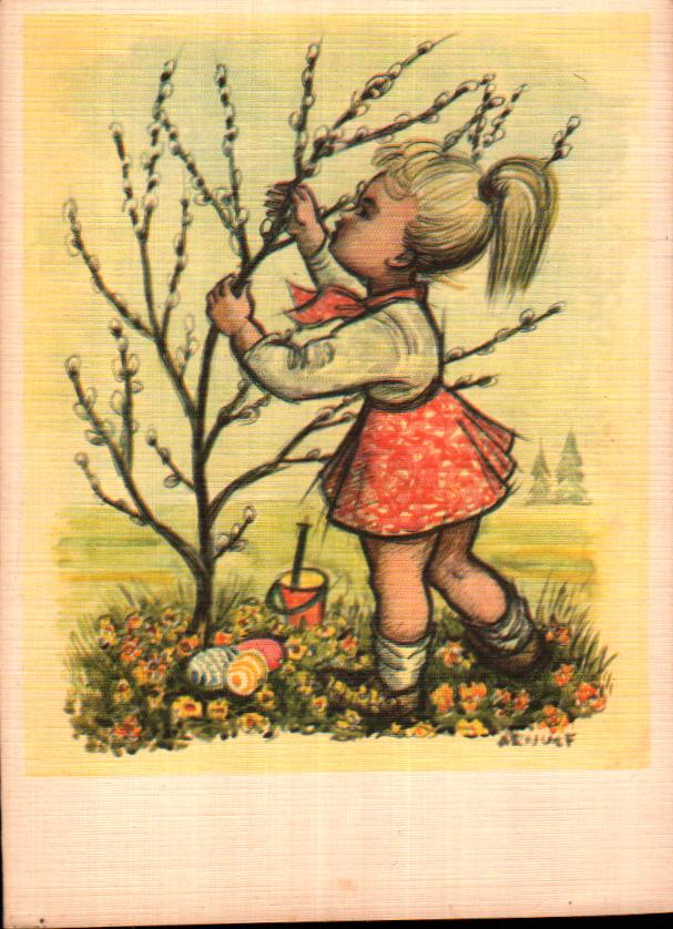 Cartes postales anciennes > CARTES POSTALES > carte postale ancienne > cartes-postales-ancienne.com Paques Joyeuses paques